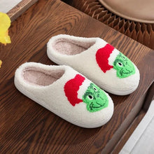 Load image into Gallery viewer, Grinch Slippers