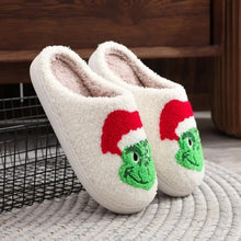 Load image into Gallery viewer, Grinch Slippers