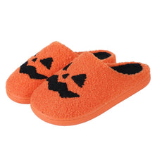 Load image into Gallery viewer, Halloween Pumpkin Slippers