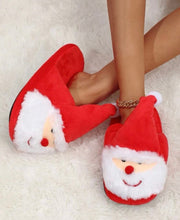 Load image into Gallery viewer, Santa Slippers