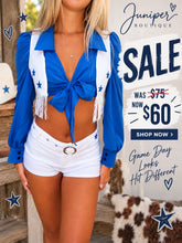 Load image into Gallery viewer, Dallas inspired cowboys cheerleader costume - costume