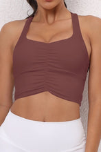 Load image into Gallery viewer, Adjustable Sports Bra Croptop - Juniper