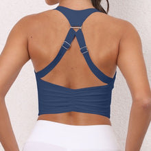 Load image into Gallery viewer, Adjustable Sports Bra Croptop - Juniper