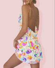 Load image into Gallery viewer, Taylor Sequin Floral Dress - Juniper
