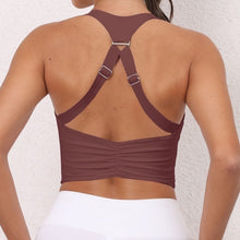 Load image into Gallery viewer, Adjustable Sports Bra Croptop - Juniper
