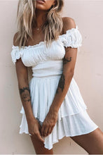 Load image into Gallery viewer, White Boho Dress - Juniper