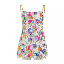 Load image into Gallery viewer, Taylor Sequin Floral Dress - Juniper