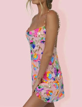 Load image into Gallery viewer, Taylor Sequin Floral Dress - Juniper