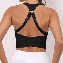 Load image into Gallery viewer, Adjustable Sports Bra Croptop - Juniper