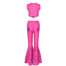 Load image into Gallery viewer, Pink Cowgirl Costume Black Cowboy Costume
