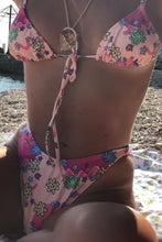 Load image into Gallery viewer, Chloe Pink Floral Bikini - Juniper