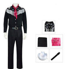 Load image into Gallery viewer, Pink Cowgirl Costume - Black Cowboy Costume
