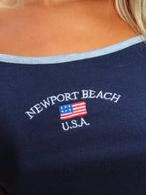 Load image into Gallery viewer, Newport beach crop top - top