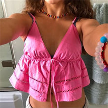 Load image into Gallery viewer, Pink Open Front Tank - Juniper