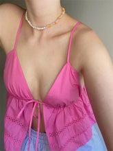 Load image into Gallery viewer, Pink Open Front Tank - Juniper