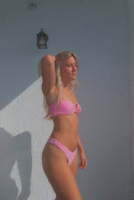 Load image into Gallery viewer, Rosé Sparkle Bandeau Bikini Set - Juniper
