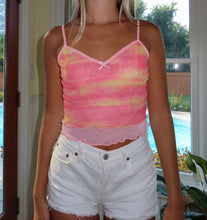 Load image into Gallery viewer, Sunrise Mesh Tank Top - Juniper