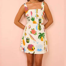 Load image into Gallery viewer, Tropical Temptations Mini Dress - Juniper