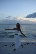 Load image into Gallery viewer, White Smocked Tube Top & Maxi Skirt Set - Juniper