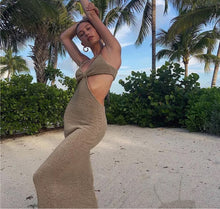 Load image into Gallery viewer, Tan Summer Maxi Dress - Juniper