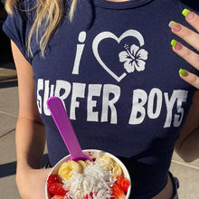 Load image into Gallery viewer, Surfer Boys Baby Tee - Juniper