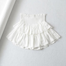 Load image into Gallery viewer, White/Black Ruffle Skirt - Juniper