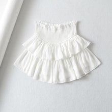 Load image into Gallery viewer, White/Black Ruffle Skirt - Juniper