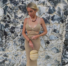 Load image into Gallery viewer, Tan Summer Maxi Dress - Juniper