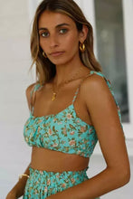 Load image into Gallery viewer, 2 Piece Multi-Color Skirt and Top Set - Juniper