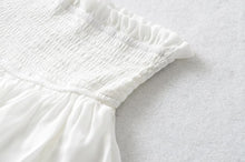 Load image into Gallery viewer, White/Black Ruffle Skirt - Juniper