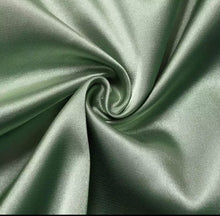 Load image into Gallery viewer, Green Satin Cutout Dress - Juniper