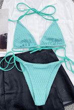 Load image into Gallery viewer, Triangle Cheeky Bikini Set - Juniper