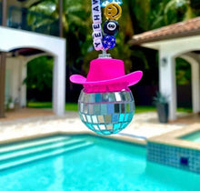 Load image into Gallery viewer, Pink Cowgirl Hat Keychain - Juniper