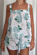 Load image into Gallery viewer, Blue Hydrangea Floral Pajama Set
