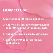 Load image into Gallery viewer, Calming Clouds Hydrogel Under Eye Masks | Cherry Extract, Hyaluronic Acid &amp; Niacinamide (20 Pairs)
