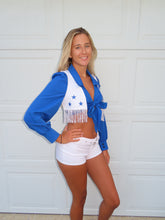 Load image into Gallery viewer, Dallas Inspired Cowboys Cheerleader Costume
