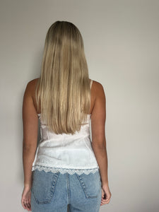 Sweet Meadow Lace Trim Top