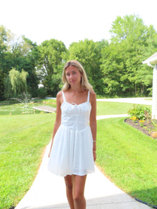 Sunlit Whispers Mini Dress