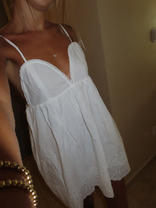 White Mini Dress