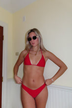 Load image into Gallery viewer, Sunset Siren Triangle Bikini Set - Juniper
