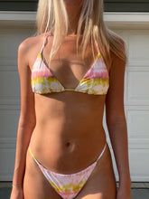 Load image into Gallery viewer, Pink Sunset Tie-Dye Triangle Bikini Set - Juniper
