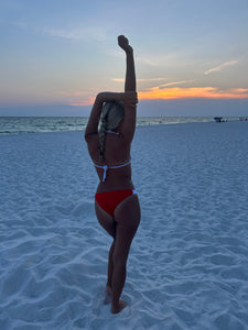 Firecracker Red Bikini Set