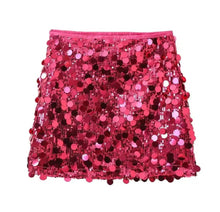 Load image into Gallery viewer, Sparkly Mini Sequin Skirt
