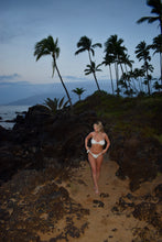 Load image into Gallery viewer, Palm Cove Bandeau Bikini Set - Juniper
