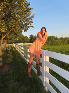 Orange Sorbet Dress