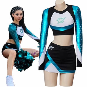 Maddie and Cassie Cheer Costume