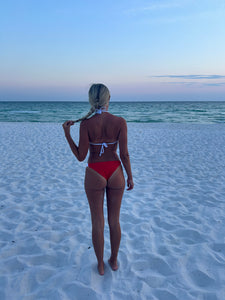 Firecracker Red Bikini Set