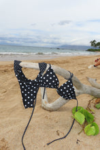 Load image into Gallery viewer, Midnight Dot Triangle Bikini Set - Juniper
