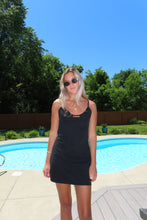 Load image into Gallery viewer, Coastal Charm Denim Mini Dress
