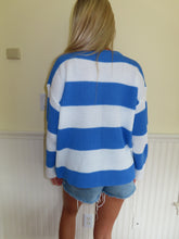 Load image into Gallery viewer, Coastal Breeze Striped Knit Sweater
